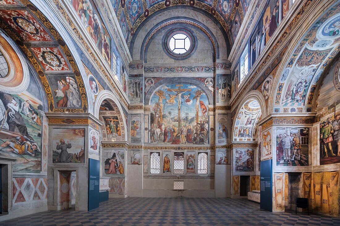 Kirche von San Salvatore, Museum von Santa Giulia, UNESCO-Weltkulturerbe, Brescia, Lombardei (Lombardei), Italien, Europa