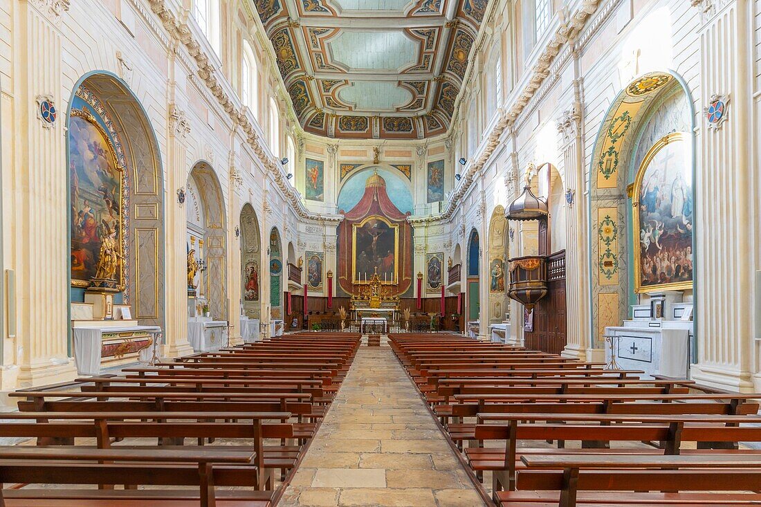 Church of St. Magdalene, Martigues, Bouches-du-Rhone, Provence-Alpes-Cote d'Azur, France, Europe