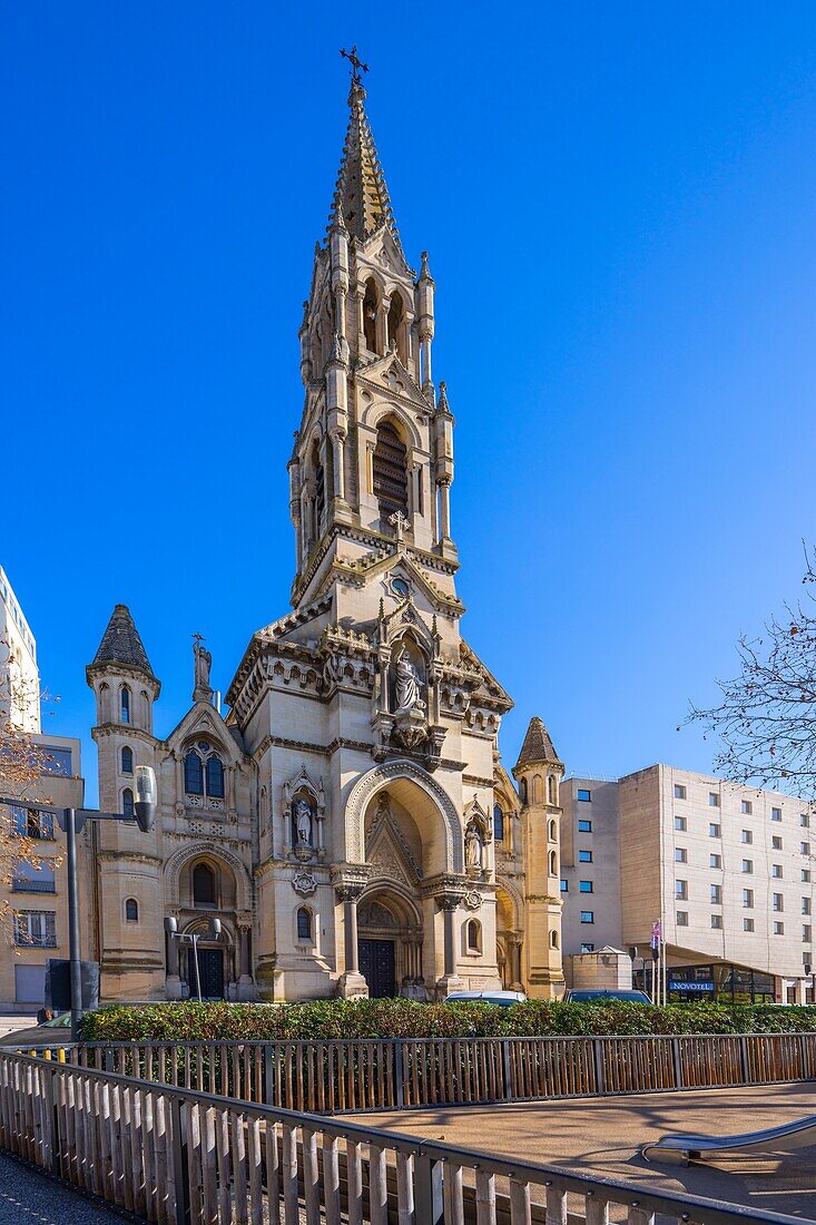 Kirche Sainte-Perpetue, Nimes, Gard, Okzitanien, Frankreich, Europa