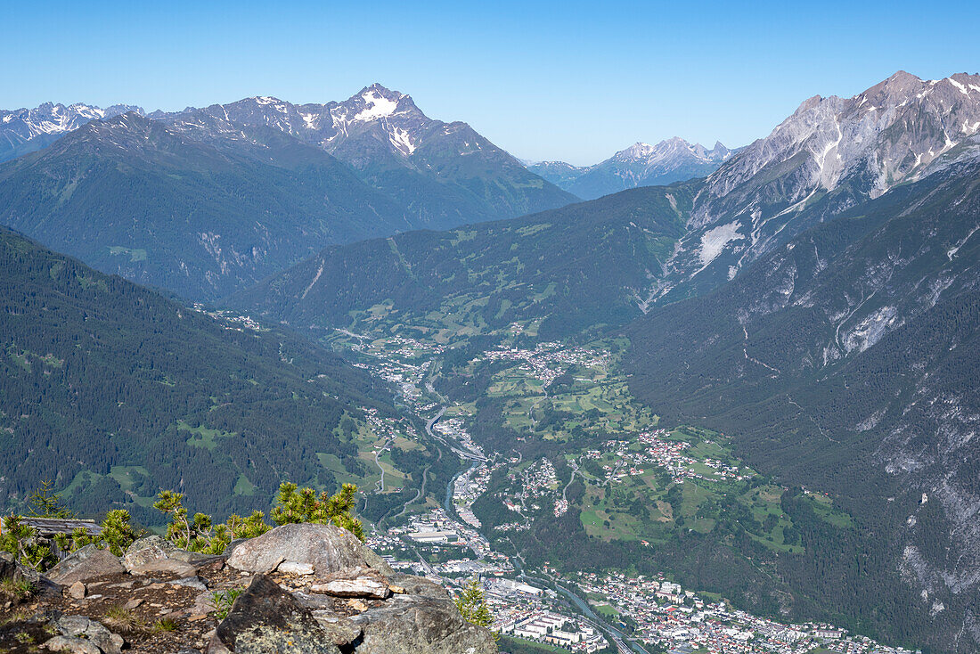 Oberinntal, Alpen, Zams, Tirol, Österreich