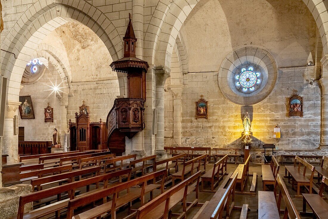 Stiftskirche Notre Dame, Herment, Puy De Dome, Auvergne