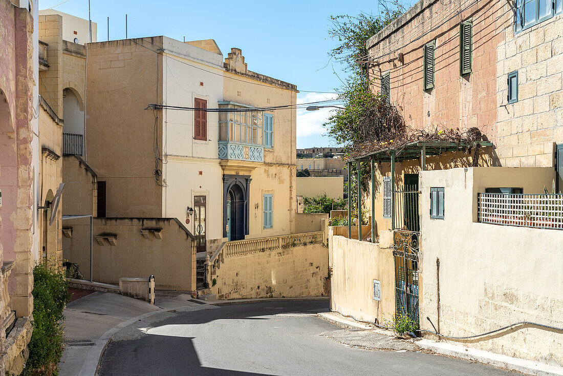 Malta, Insel Gozo, Architektur der Altstadt