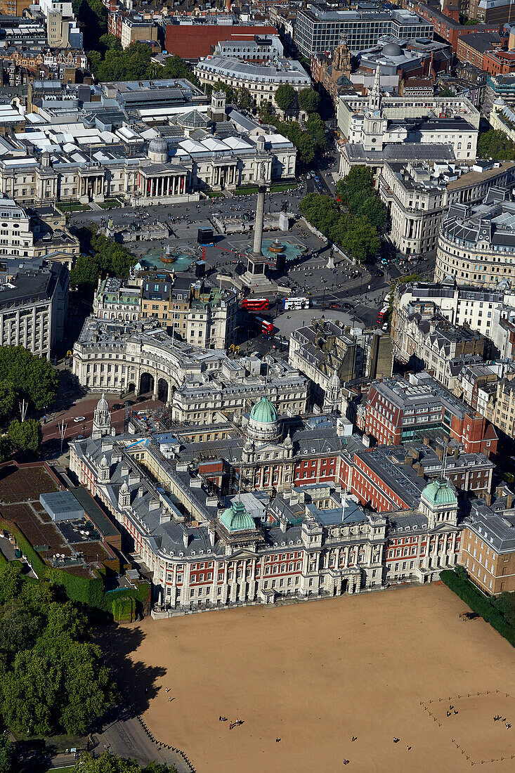 UK, London, Aerial view of Horse Guards Parade