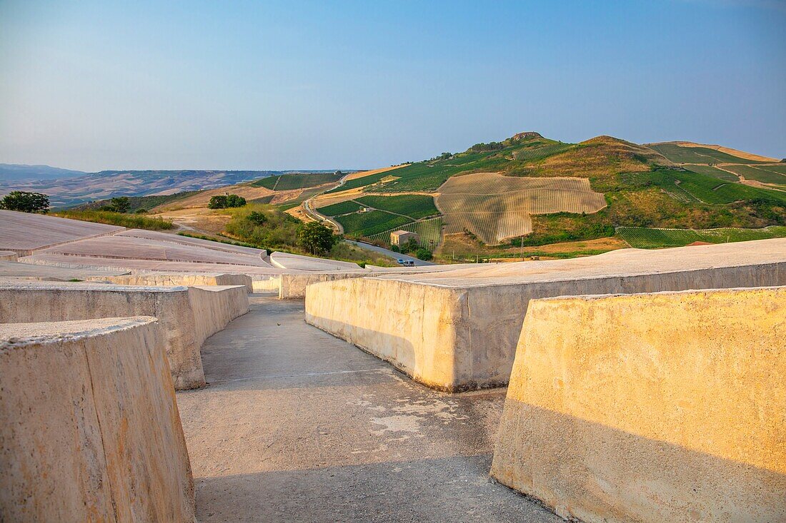 Cretto di Burri, Gibellina, Sizilien, Italien, Europa