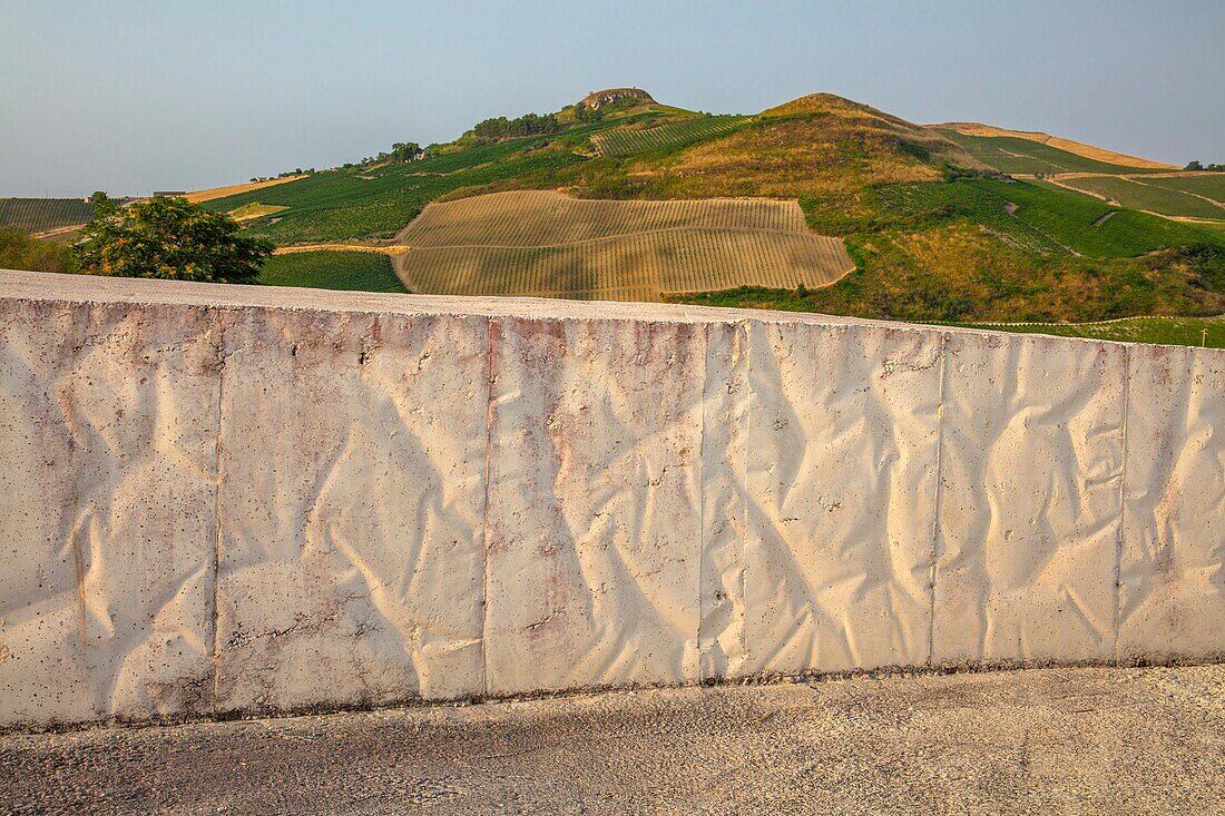 Cretto di Burri, Gibellina, Sizilien, Italien, Europa