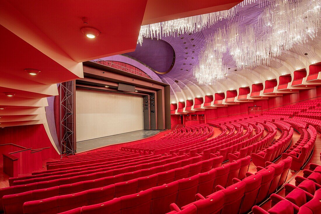 Das neue Königliche Theater, 1973, Projekt von Carlo Mollino, Turin, Piemont, Italien, Europa