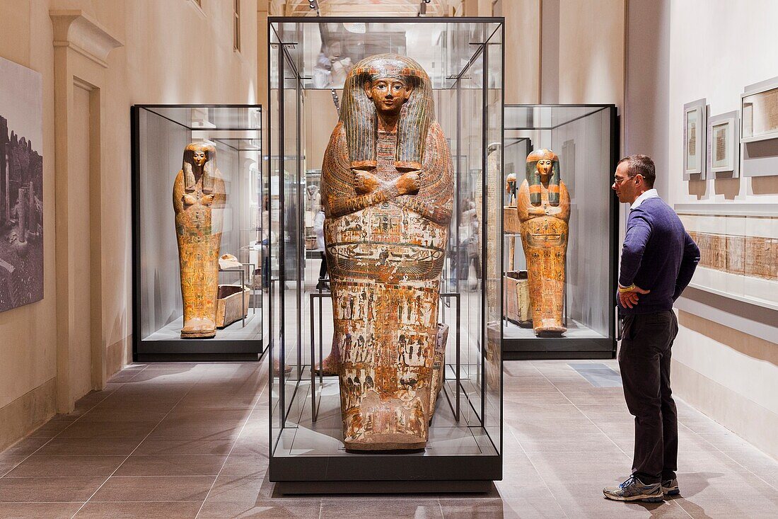 Egyptian Museum, Turin, Piedmont, Italy, Europe