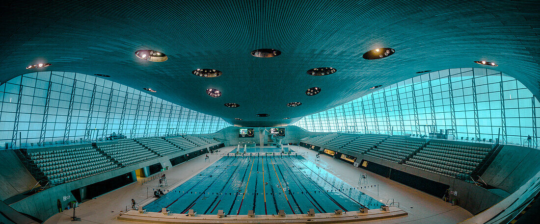 London Aquatics Centre, Stratford, London, England, Vereinigtes Königreich, Europa