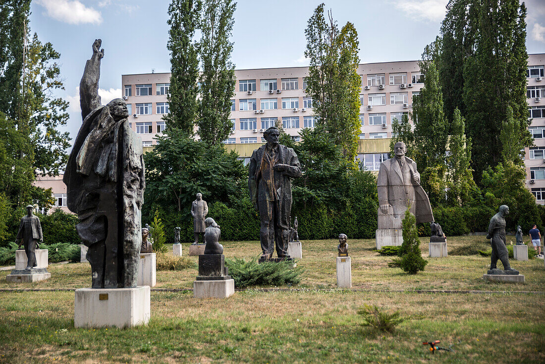 Skulpturenpark des Museums für sozialistische Kunst, Sofia, Bulgarien, Europa