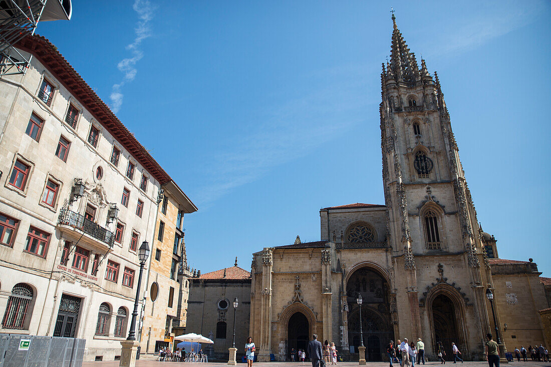 Cathedral, Oviedo, Asturias, Spain, Europe