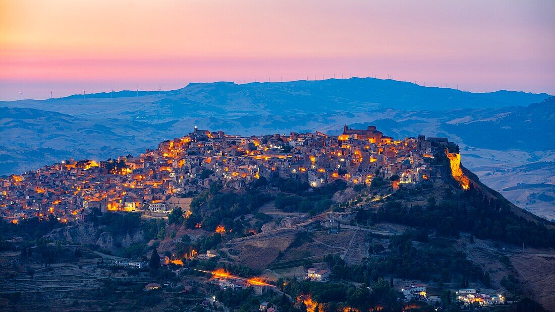 Calascibetta, Enna, Sicily, Italy, Europe