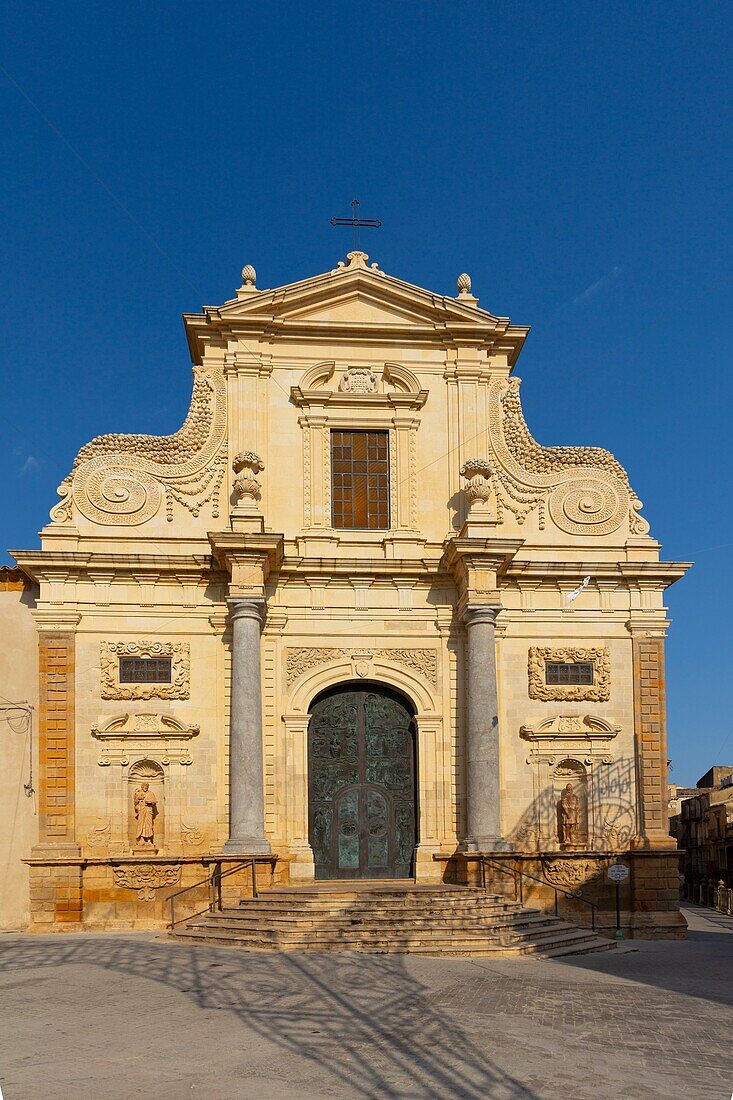 Basilika von San Giacomo, Caltagirone, Catania, Val di Noto, UNESCO-Weltkulturerbe, Sizilien, Italien, Europa