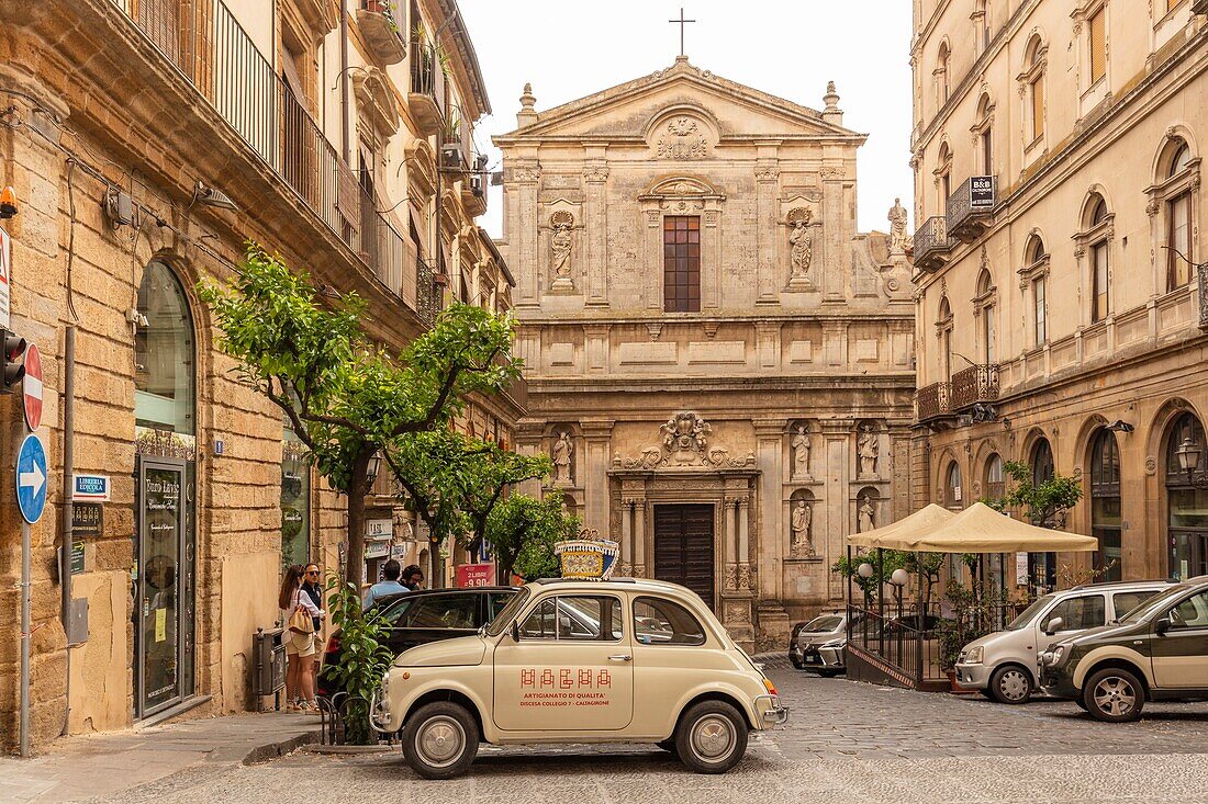 Church of the Circumcision of Jesus, Caltagirone, Val di Noto, UNESCO World Heritage Site, Sicily, Italy, Europe