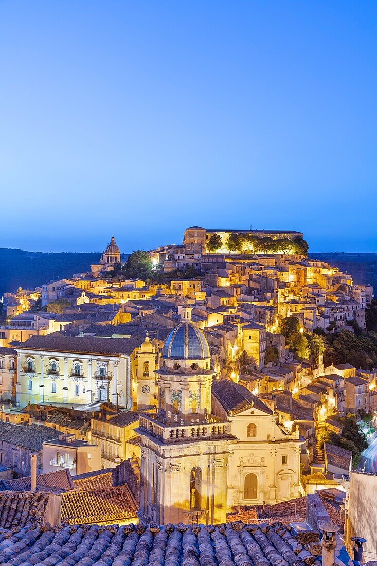 Ragusa Ibla, Val di Noto, UNESCO-Weltkulturerbe, Sizilien, Italien, Europa