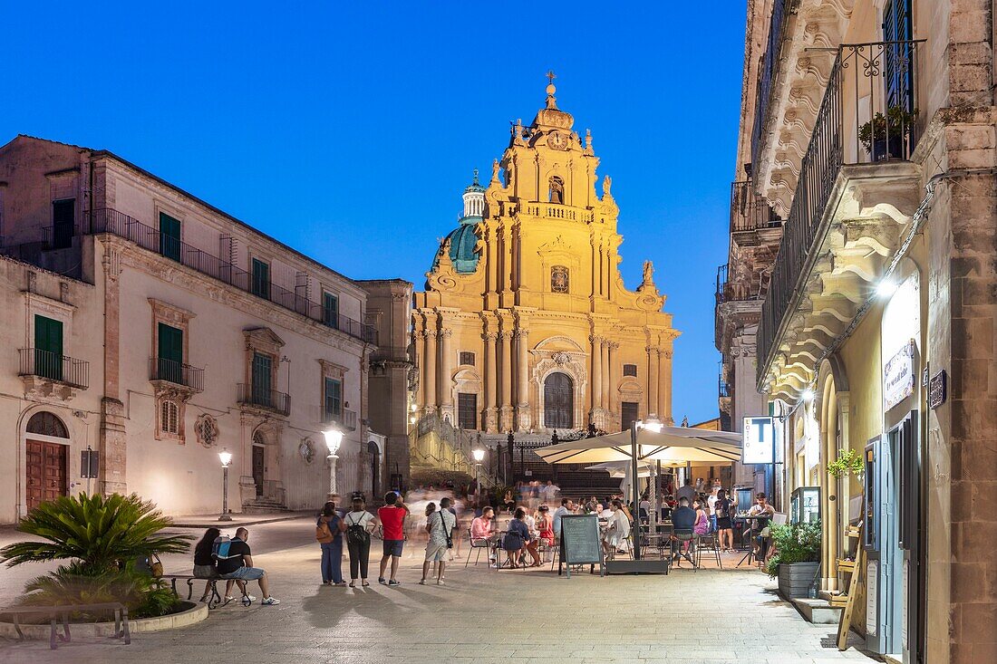 Kathedrale San Giorgio, Ragusa Ibla, Val di Noto, UNESCO-Weltkulturerbe, Sizilien, Italien, Europa