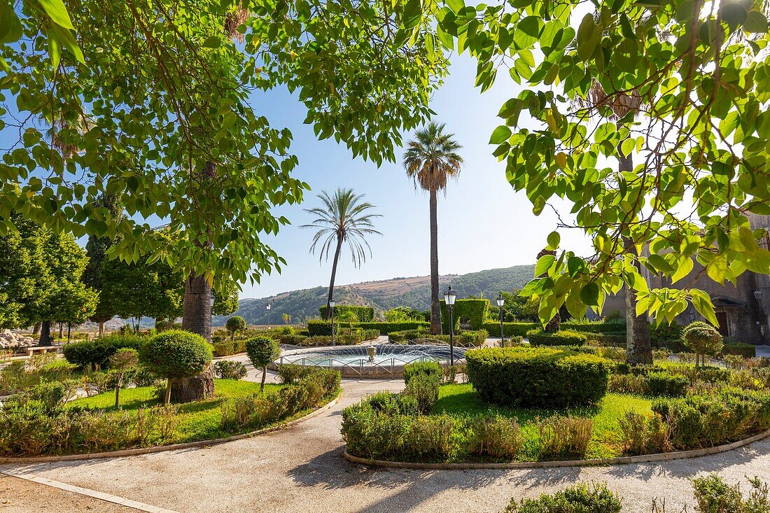 Hyblean Garden, Ragusa Ibla, Sicily, Italy, Europe
