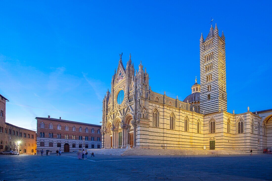 The Duomo, UNESCO World Heritage Site, Siena, Tuscany, Italy, Europe