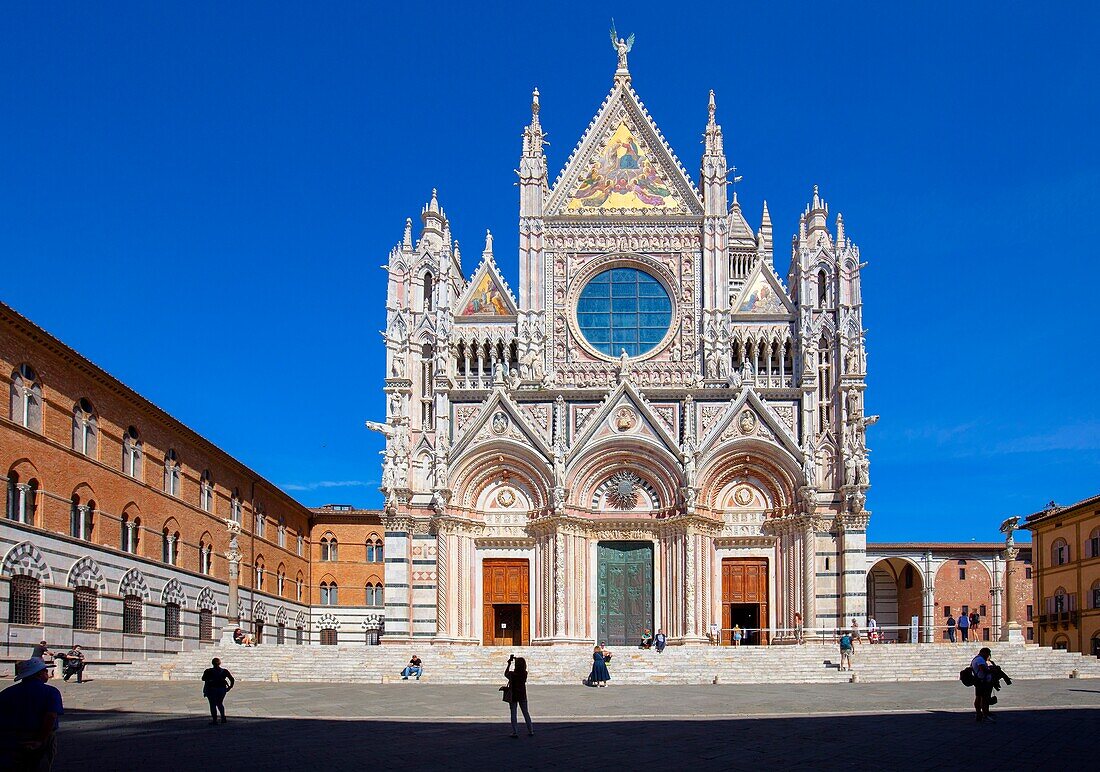 Der Dom, UNESCO-Weltkulturerbe, Siena, Toskana, Italien, Europa