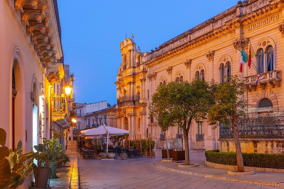 Scicli, Val di Noto, UNESCO World Heritage Site, Ragusa, Sicily, Italy, Europe