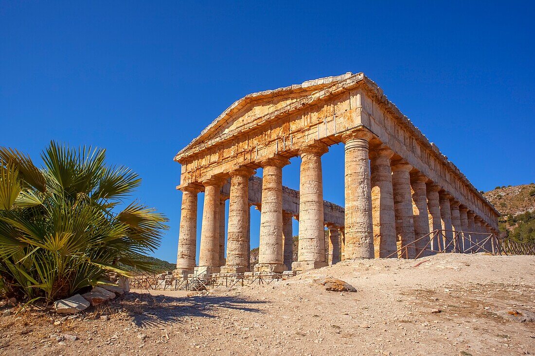 Archaeological Area of Segesta, Calatafimi, Trapani, Sicily, Italy, Europe