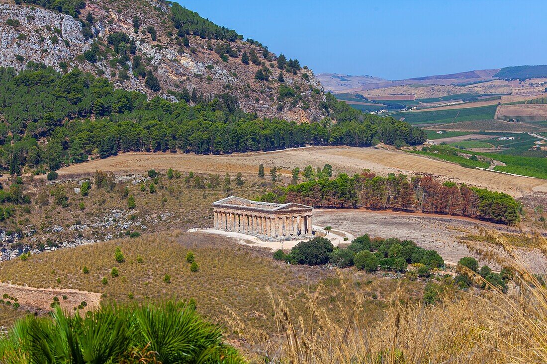 Archaeological Area of Segesta, Calatafimi, Trapani, Sicily, Italy, Europe