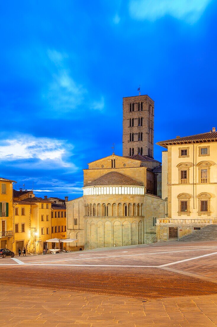 Piazza Grande, Arezzo, Umbrien, Italien, Europa