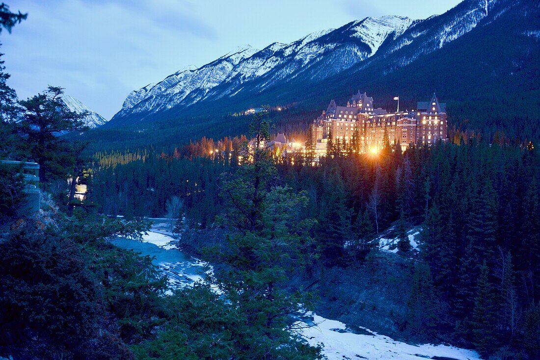 Fairmont Banff Springs Hotel, Banff National Park, Alberta, Canada West