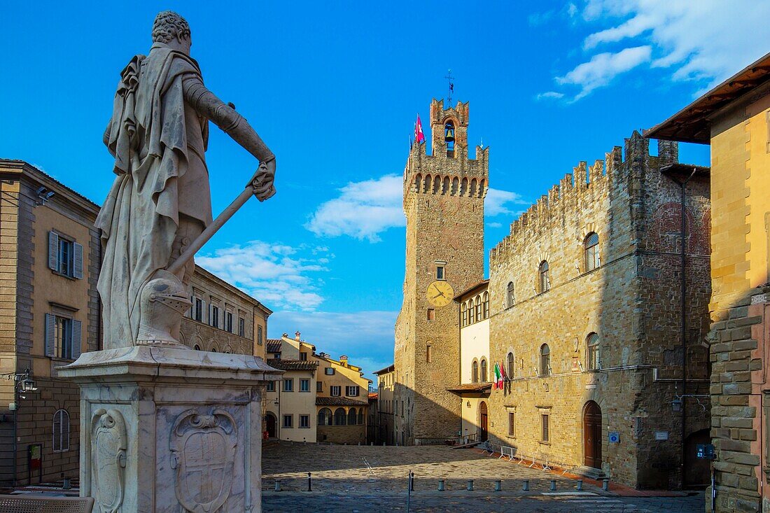 City Hall, Arezzo, Umbria, Italy, Europe
