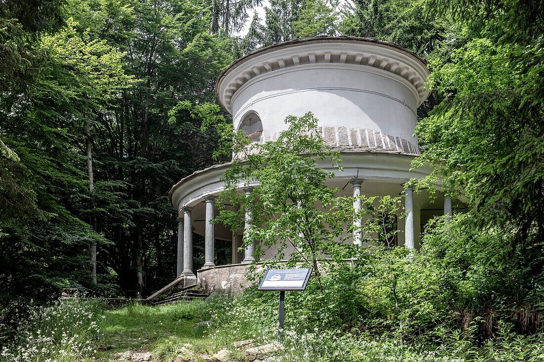 Chapel of the Coronation of Mary, The Sacro Monte di Oropa, Sanctuary of Oropa, UNESCO World Heritage Site, Biella, Piedmont, Italy, Europe