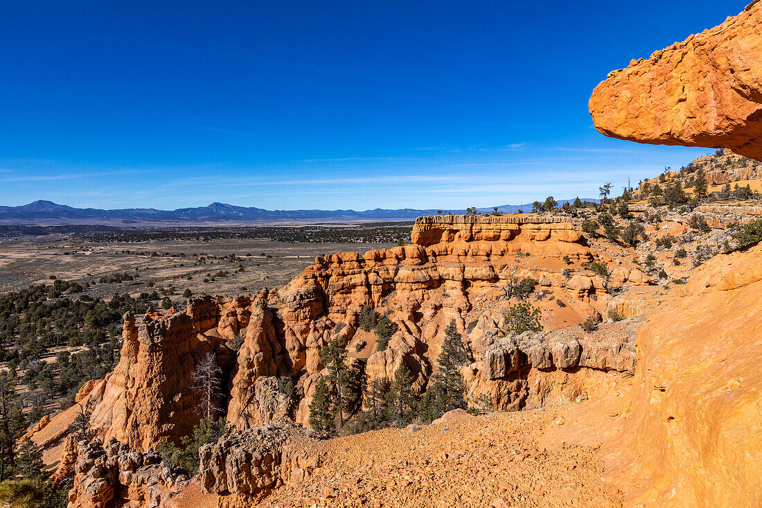 Vereinigte Staaten, Utah, Bryce Canyon National Park, Hoodoo Felsformationen im Canyon