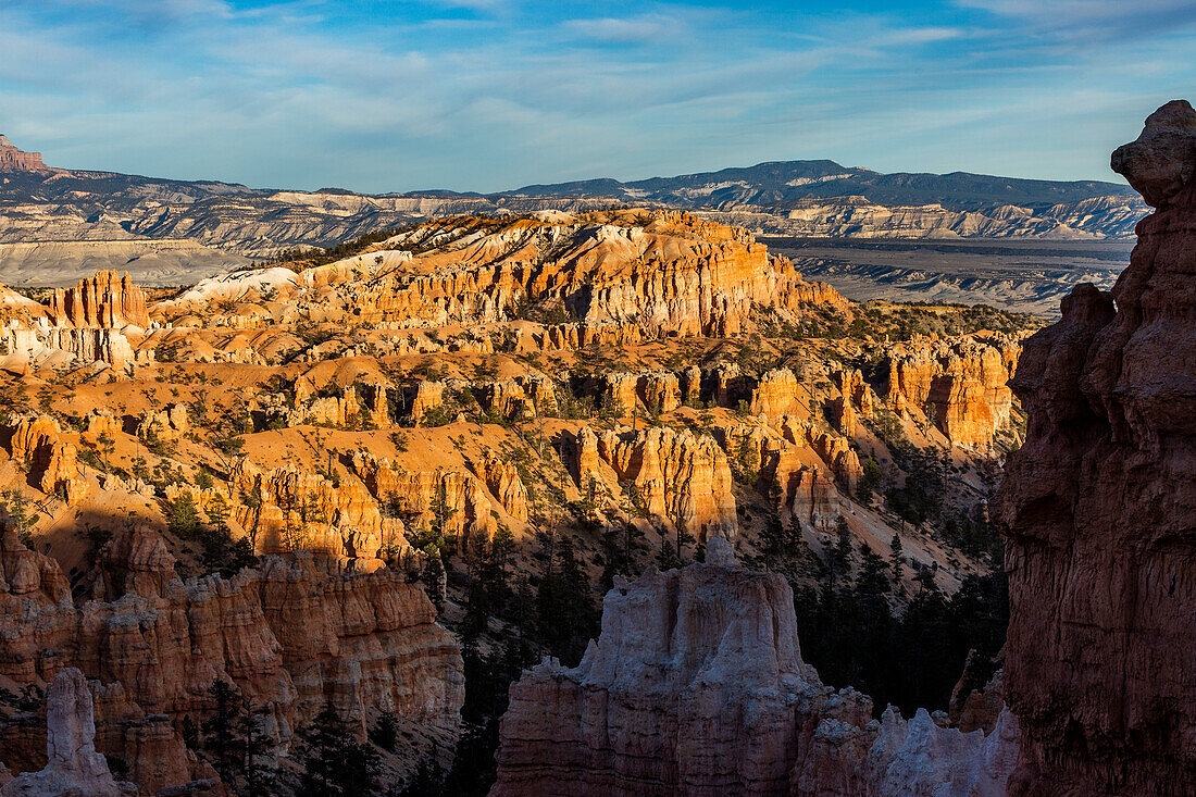 Vereinigte Staaten, Utah, Bryce Canyon National Park, Hoodoo Felsformationen im Canyon