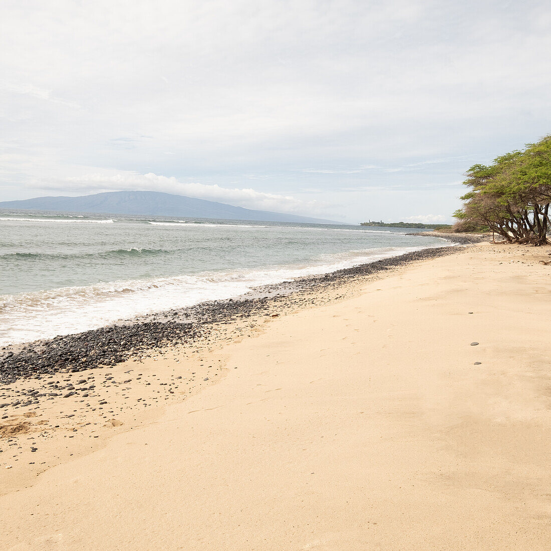 Vereinigte Staaten, Hawaii, West Maui, Lahaina, leeren Strand von Lahaina