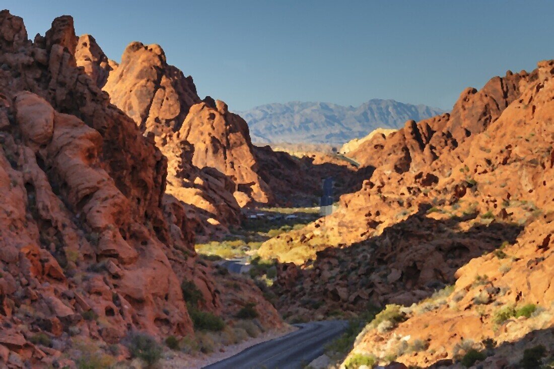 Valley of Fire State Park, Nevada, Vereinigte Staaten von Amerika, Nordamerika