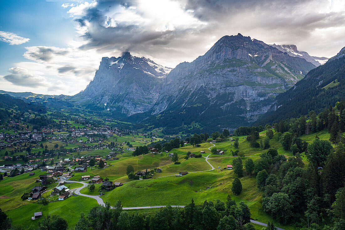 Eiger, Berner Oberland, Schweiz, Europa