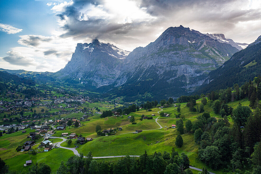 Eiger mountain, Bernese Oberland, Switzerland, Europe