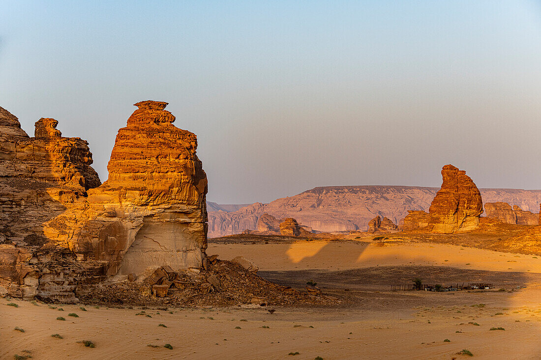 Sandsteinlandschaft, Al Ula, Königreich Saudi-Arabien, Naher Osten