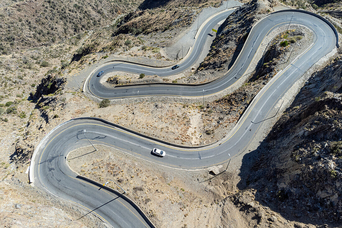 Zickzack-Abha-Bergstraße, Königreich Saudi-Arabien, Naher Osten