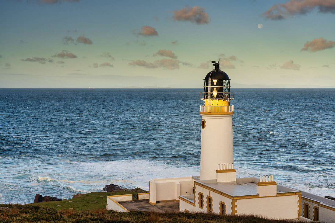 Rua Reidh Lighthouse, Melvaig, Gairloch, Wester Ross, Scotland, United Kingdom, Europe