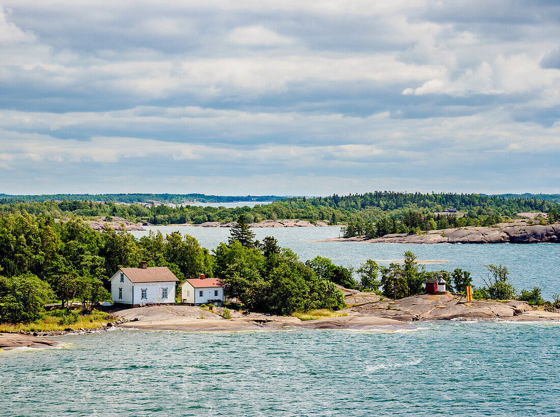 Küste von Mariehamn, Alandinseln, Finnland, Europa