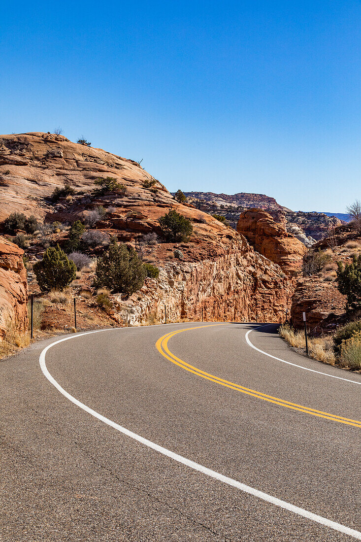 USA, Utah, Escalante, Scenic Highway 12 through Grand Staircase-Escalante National Monument