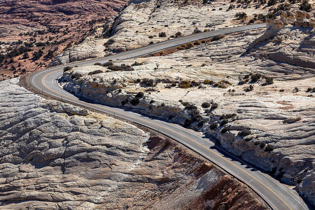 USA, Utah, Escalante, Scenic Highway 12 durch das Grand Staircase-Escalante National Monument