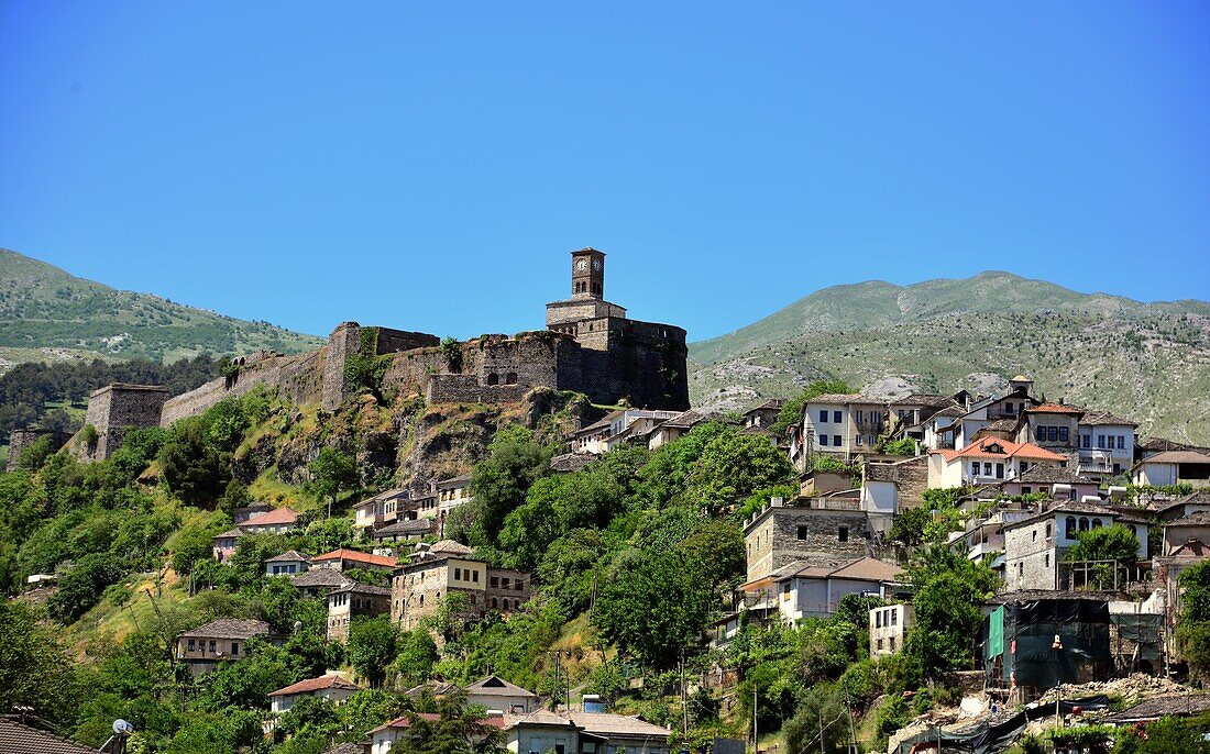 Festung von Gjirokaster, Süd-Albanien