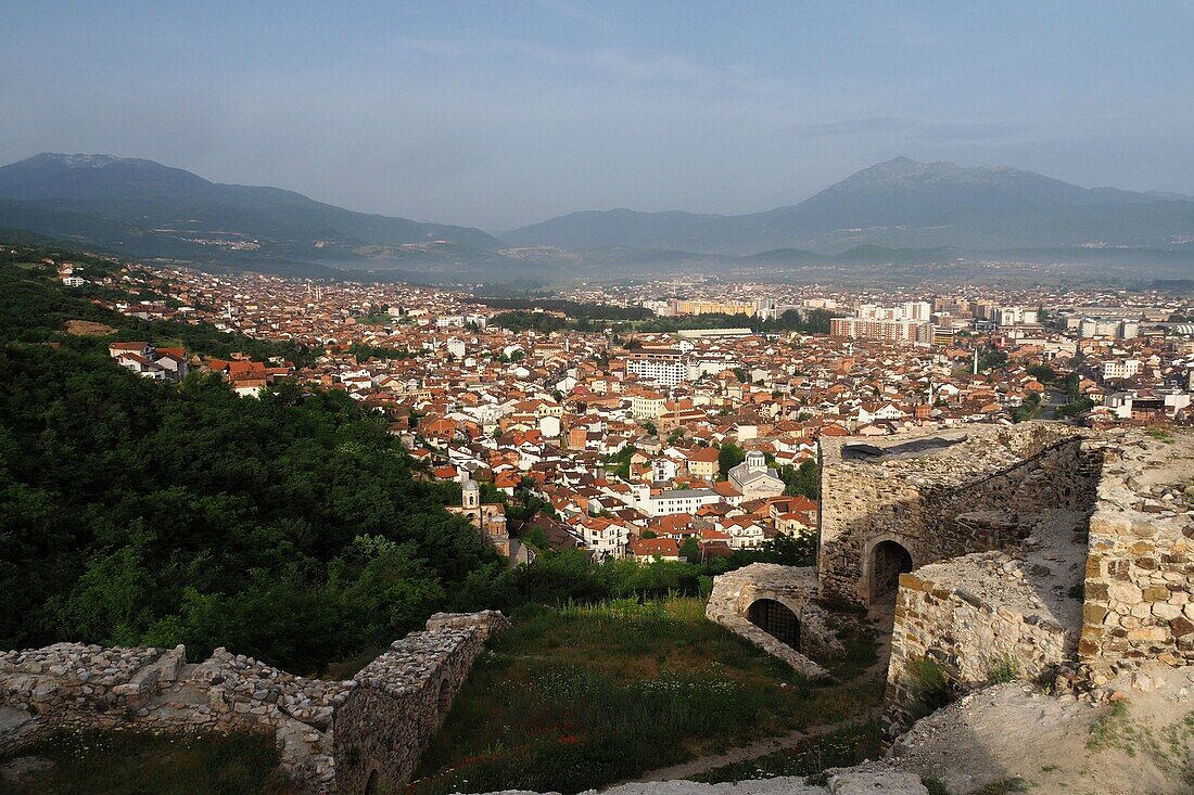 View from the fortress on Prizren, Kosovo
