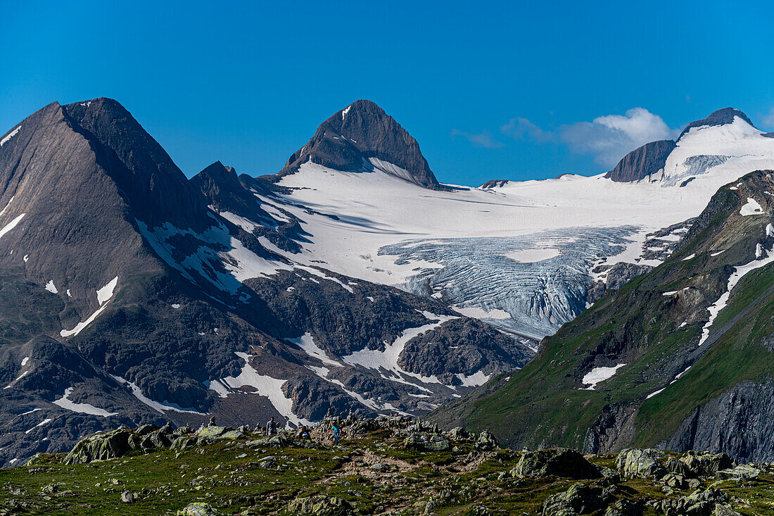 Gries Glacier, Nufenen Pass, Switzerland, Europe