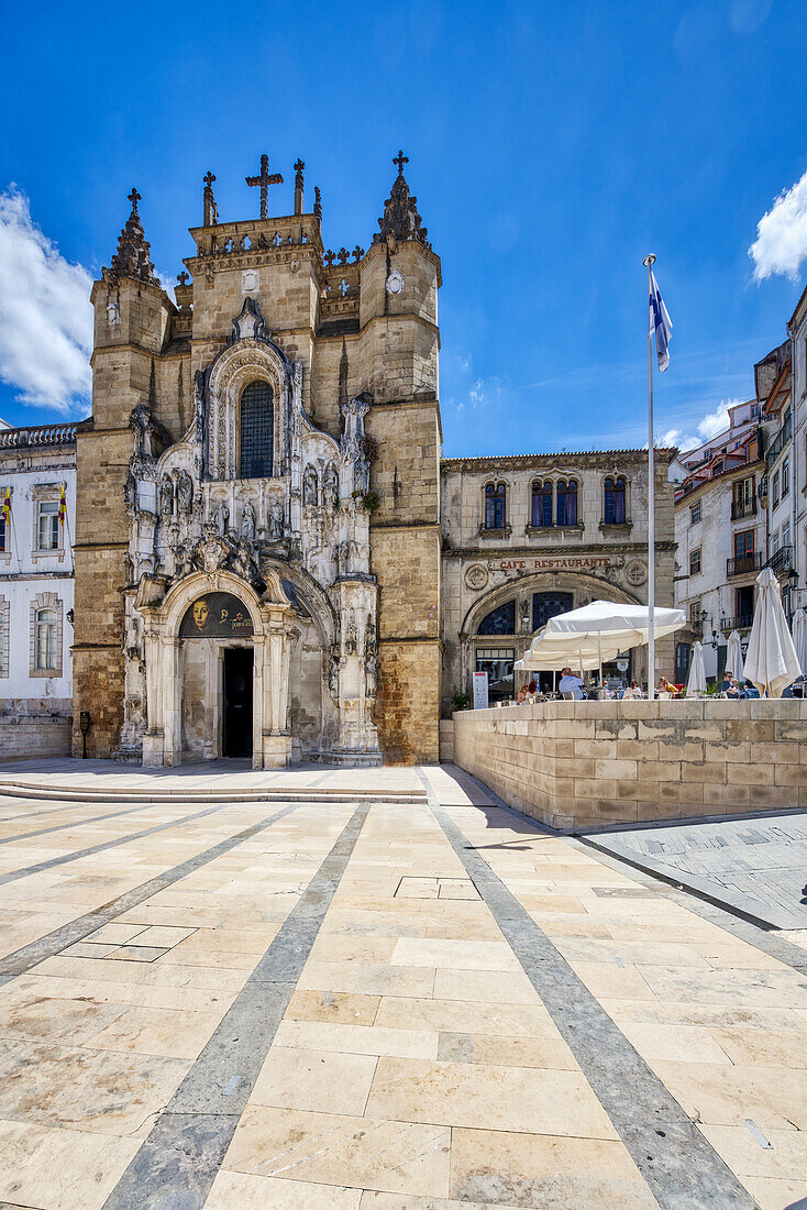 Santa Cruz Monastery, Coimbra, Beira, Portugal, Europe