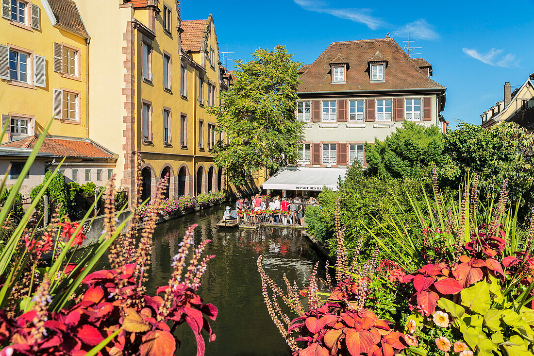 Petite Venise district, Lauch River, Colmar, Alsace, Haut-Rhin, France, Europe