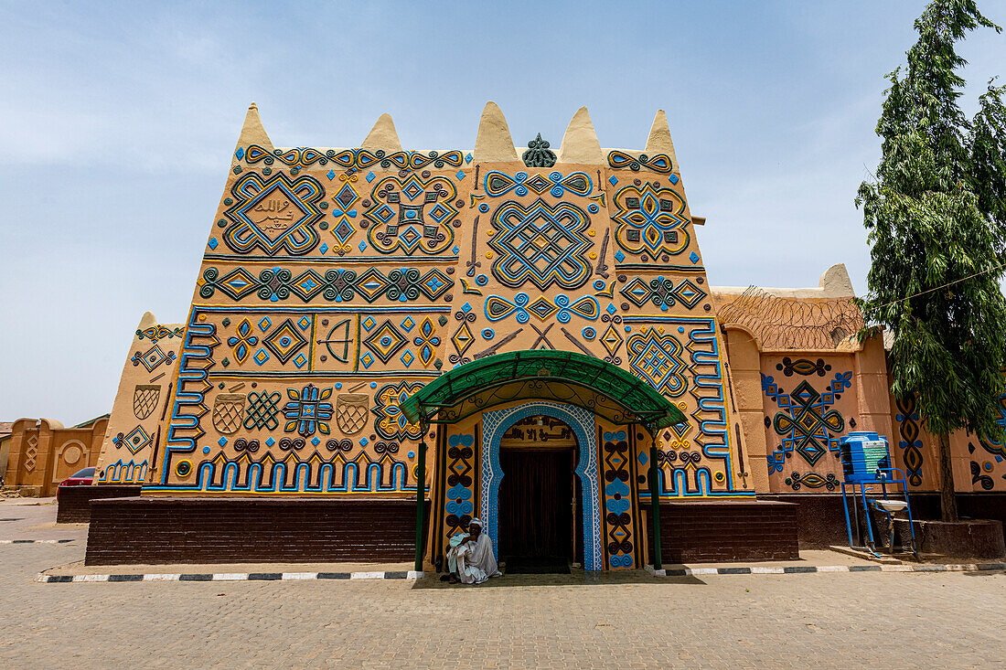 Emir's palace, Bauchi, eastern Nigeria, West Africa, Africa