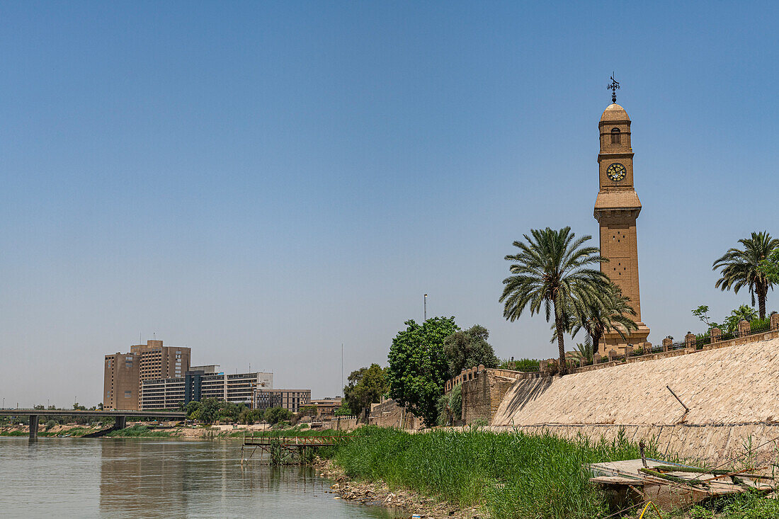 Fluss Tigris, Bagdad, Irak, Naher Osten