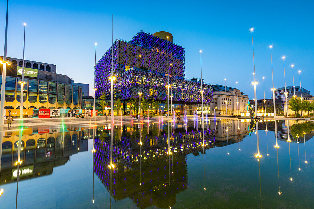 Bibliothek von Birmingham, Centenary Square, Birmingham, England, Vereinigtes Königreich, Europa