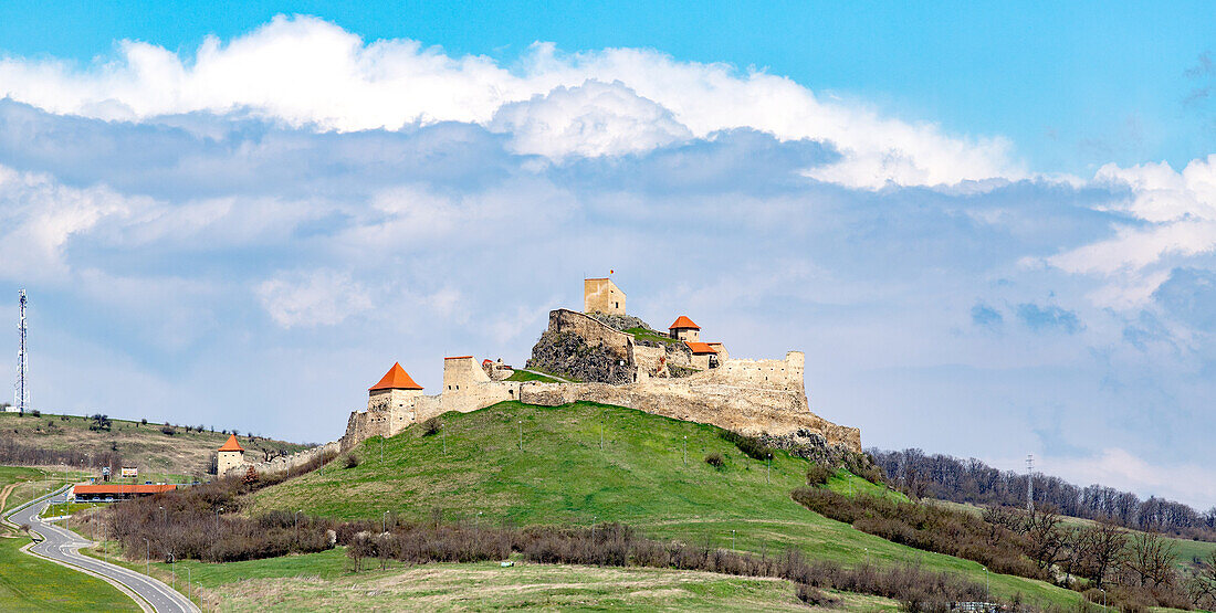 Rupea Zitadelle im Landkreis Brasov, Rumänien, Europa
